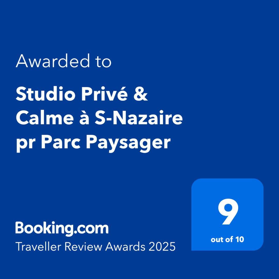 Studio Prive & Calme A S-Nazaire Pr Parc Paysager Saint-Nazaire  Exterior photo
